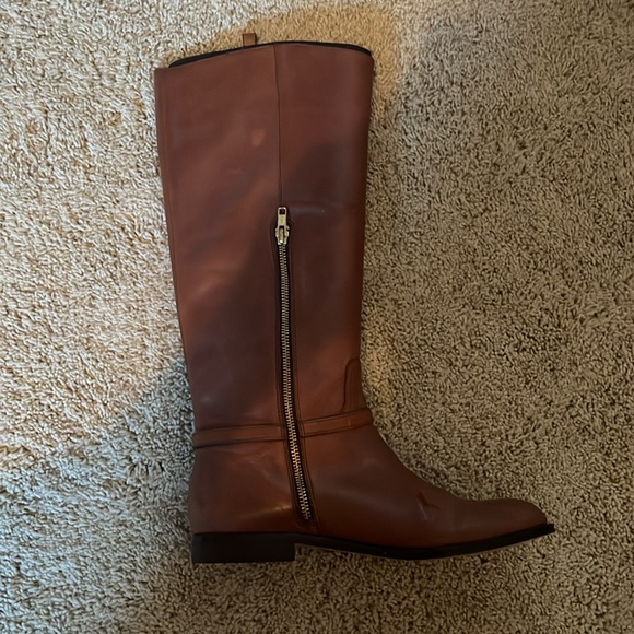 Barely worn Brown Coach Riding Boots in an 8.5 - Picture 3 of 4